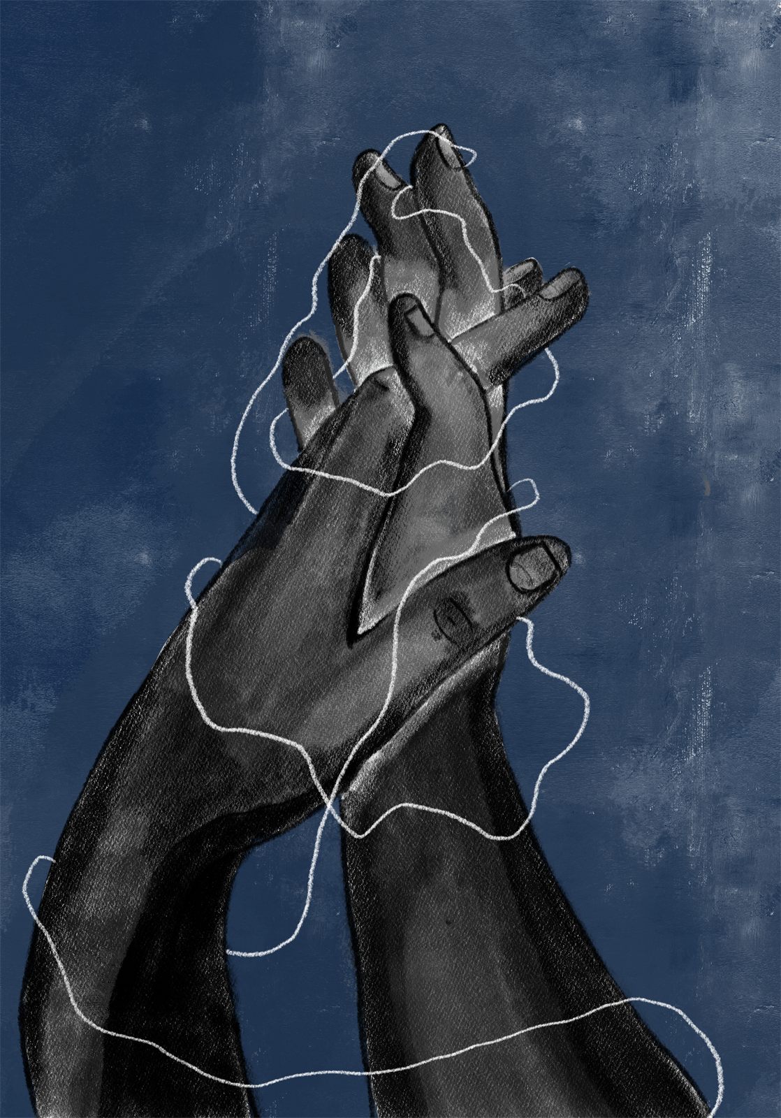 Un cielo hecho de tinta y piel — Capítulo 3, Azul