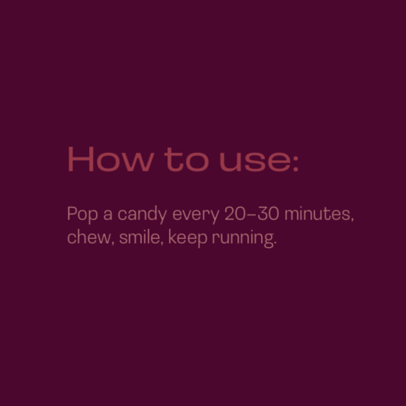 Instrucciones de uso de las gomitas