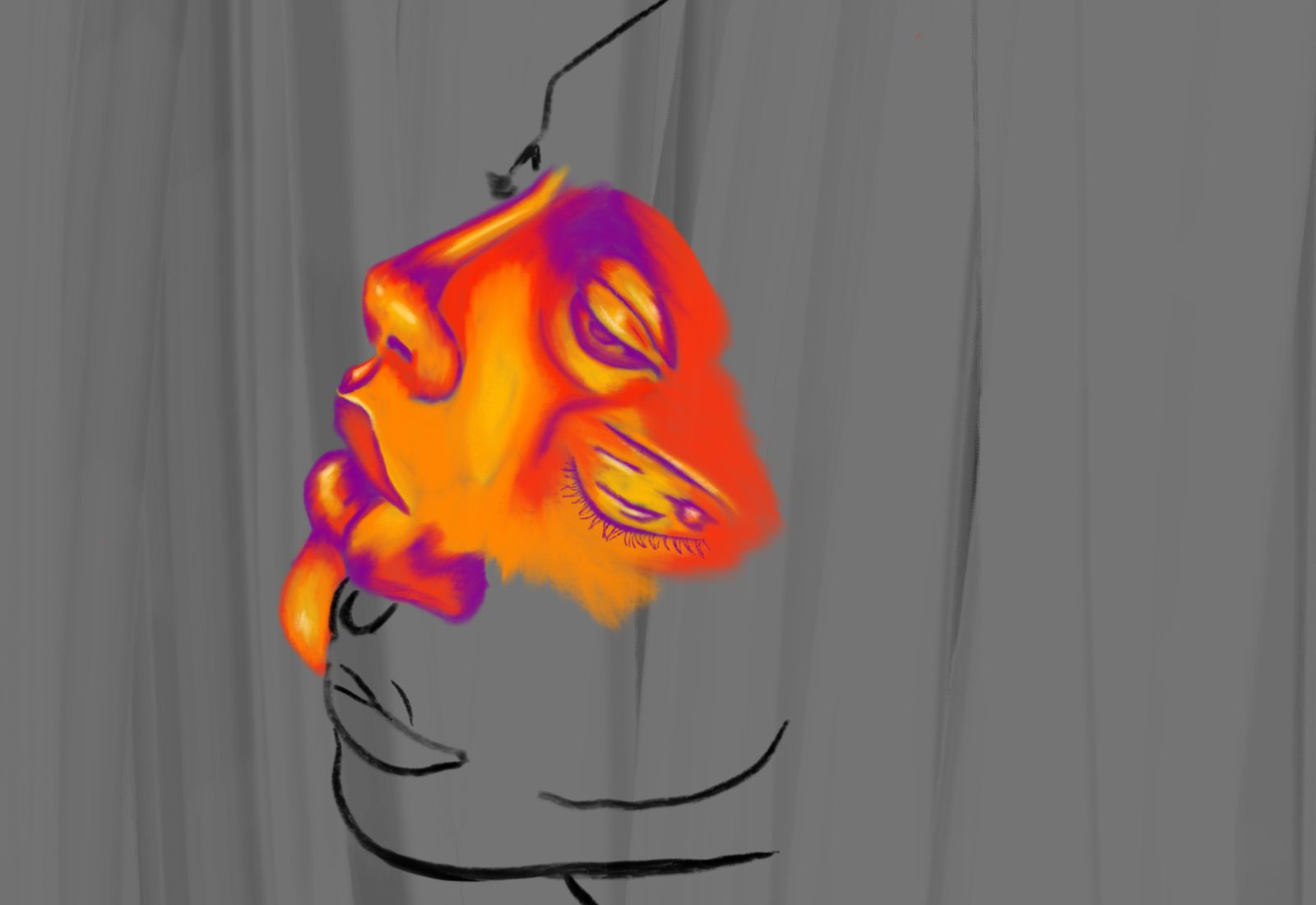 Naranja Violeta — ilustración 3