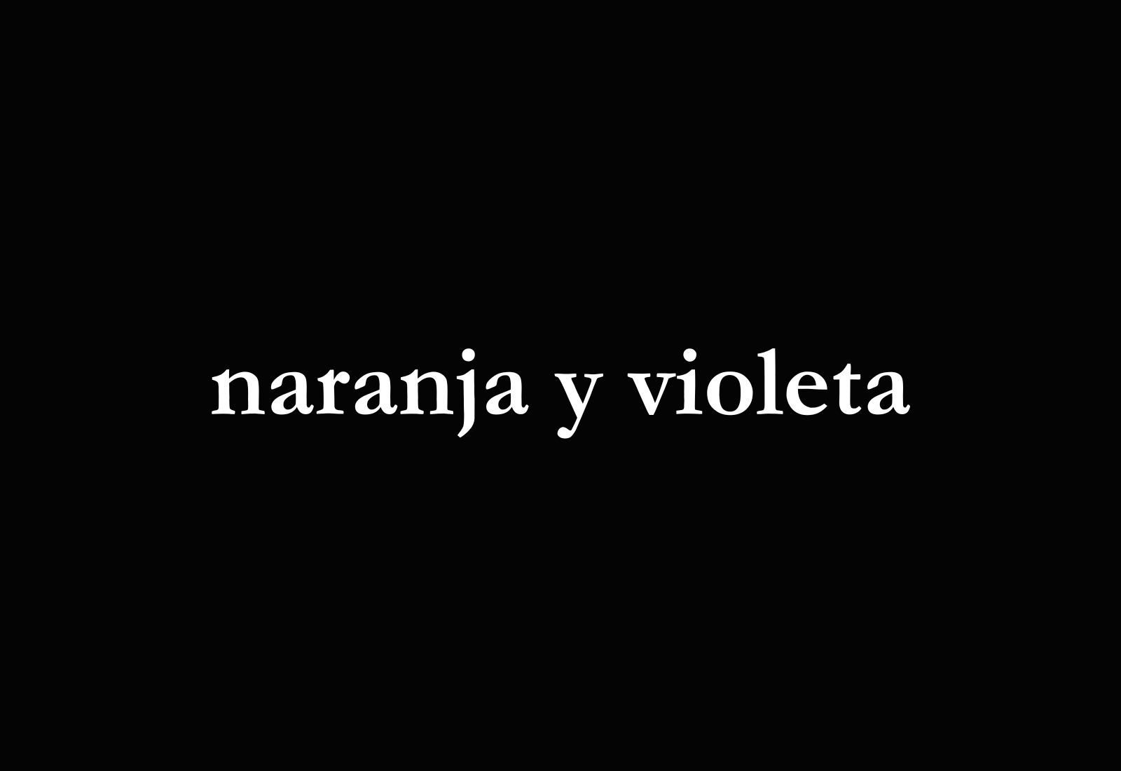 Naranja Violeta — colección de ilustración digital