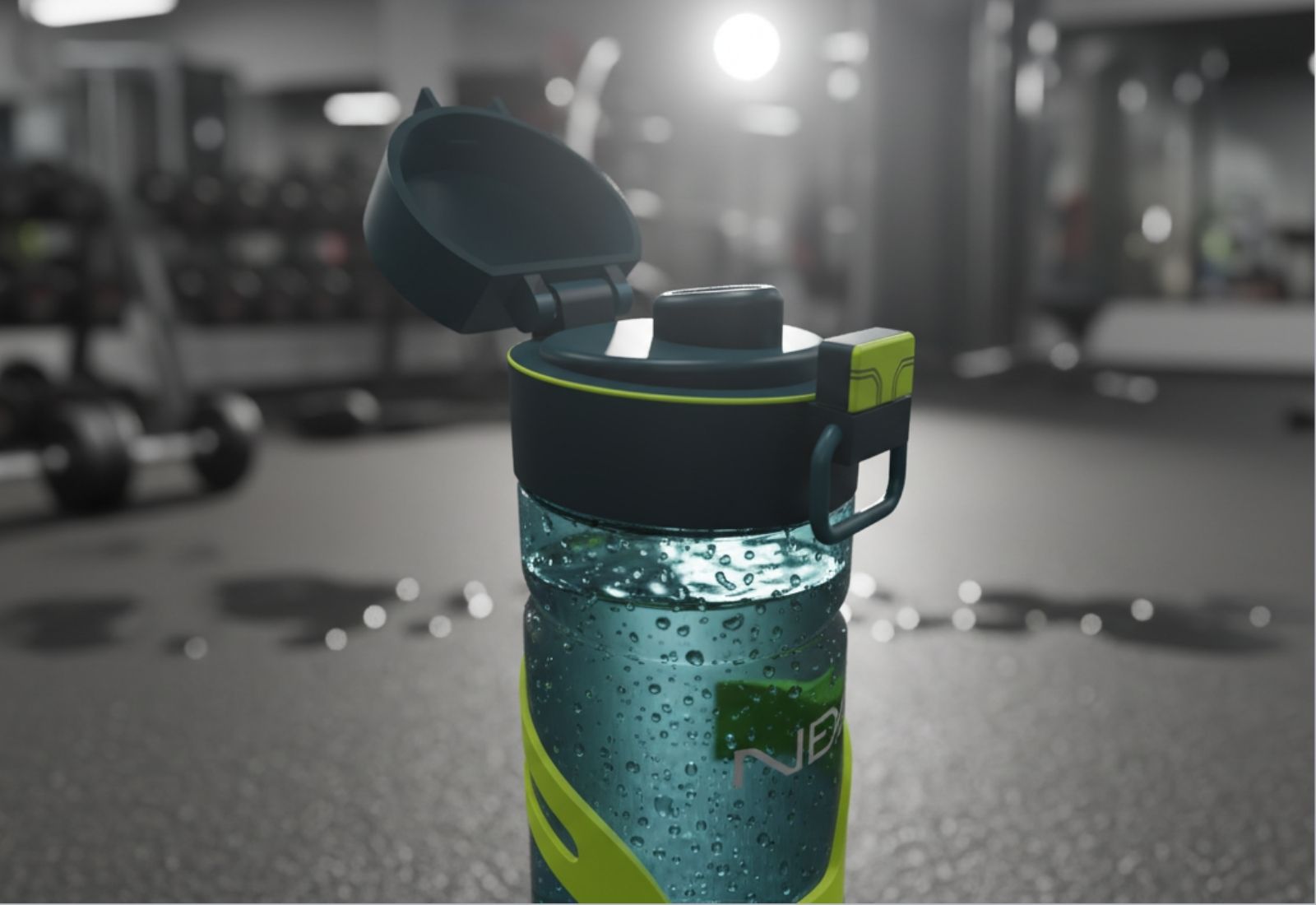 Nexo — apertura de la botella, paso 2