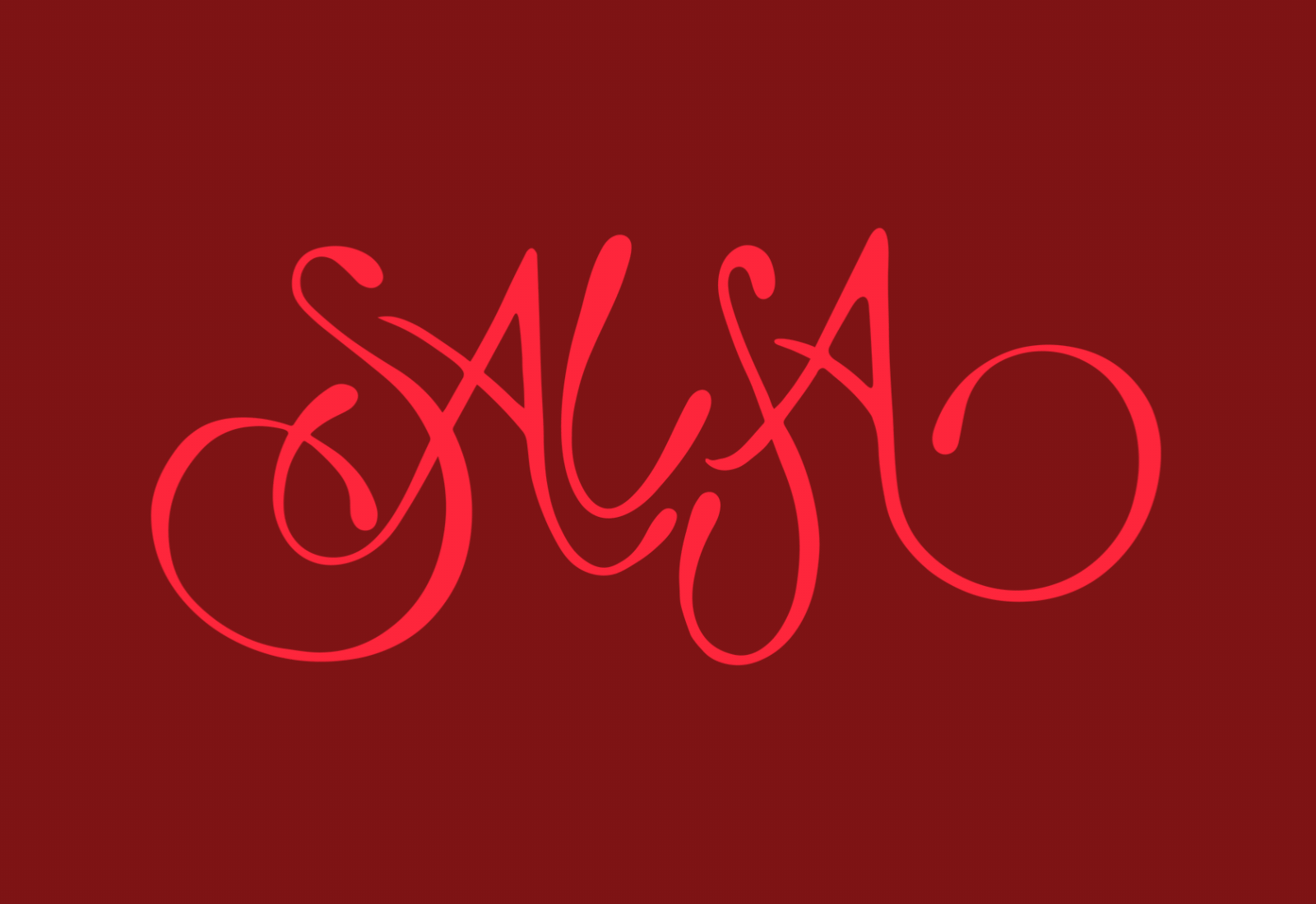 Variaciones de color del logotipo Salsa