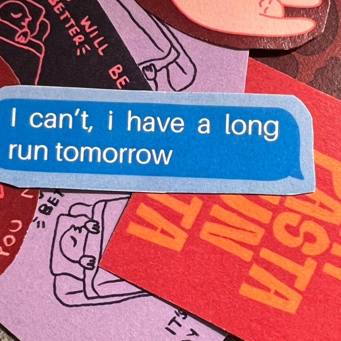 Los stickers de la carrera 23k